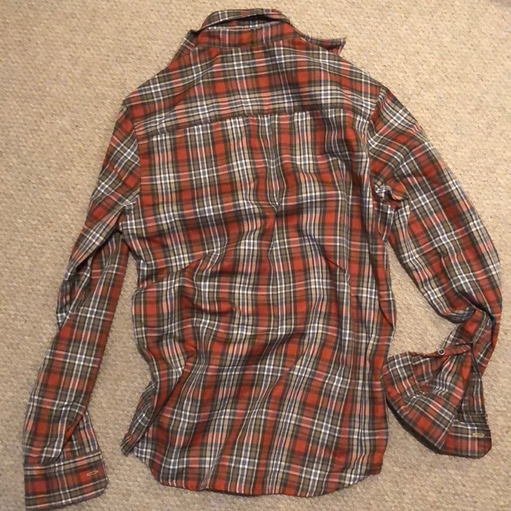 Merrell plaid button down - Picture 2 of 5